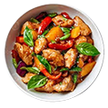 Chicken Chop Suey with Rice
